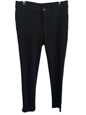 Seven7 Black Skinny Leggings Pants Size 12 Stretch Everyday Comfort